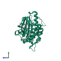 MAP/microtubule affinity-regulating kinase 3 in PDB entry 8uoi, assembly 1, side view.