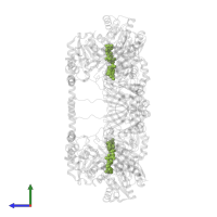 CDP-ribitol in PDB entry 8va1, assembly 1, side view.