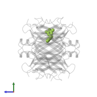 2-[(3,5-DICHLORO-4-TRIOXIDANYLPHENYL)AMINO]BENZOIC ACID in PDB entry 8ve5, assembly 1, side view.