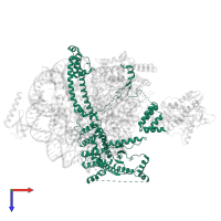 Transcriptional regulatory protein SIN3 in PDB entry 8w9d, assembly 1, top view.