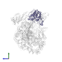 Histone deacetylase RPD3 in PDB entry 8w9d, assembly 1, side view.