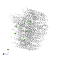 CALCIUM ION in PDB entry 8wdv, assembly 1, side view.