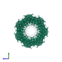 Chaperonin GroEL in PDB entry 8wuc, assembly 1, side view.